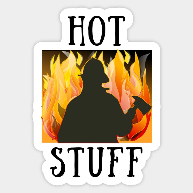 Hot stuff Sticker by IOANNISSKEVAS